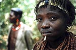Dívka kmene Nyangatom